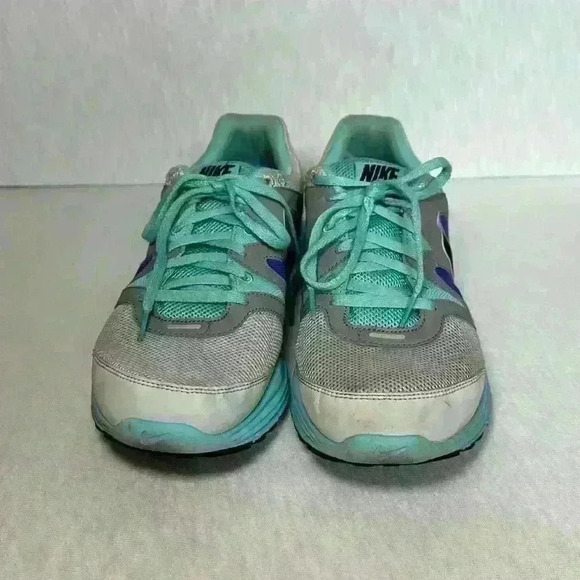 NIKE Lunarfly+ 3 Pure Platinum Multicolor Running Shoes #487751-004 Women Sz 11 - Picture 7 of 14